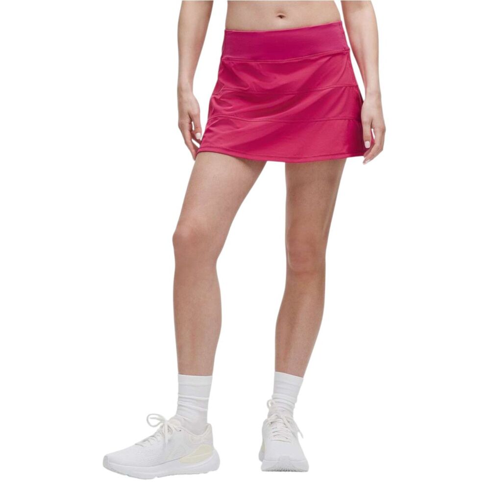 Lululemon Pace Rival Mid-Rise Skirt *Long Raspberry Coulis